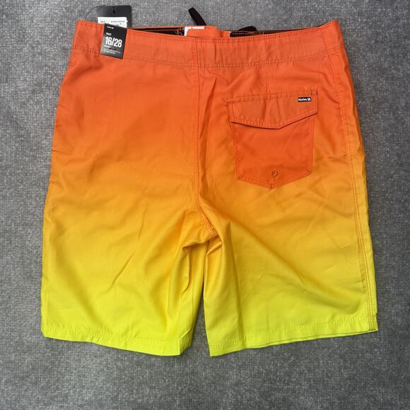Hurley Board Shorts Boys 16 Swim Trunks Youth Size Polyester Beach Swimwear New - Picture 8 of 9